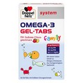 DOPPELHERZ Omega-3 Gel-Tabs family Erdb.Cit.system