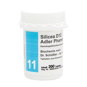BIOCHEMIE Adler 11 Silicea D 12 Tabletten