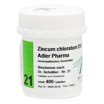 BIOCHEMIE Adler 21 Zincum chloratum D 12 Tabletten