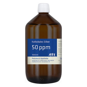Kolloidales Silber (Silberwasser) 50 ppm
