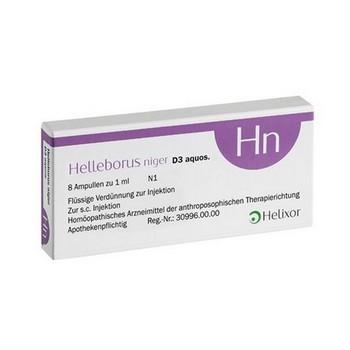 HELLEBORUS NIGER D 3 aquos.Ampullen