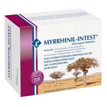 MYRRHINIL INTEST überzogene Tabletten