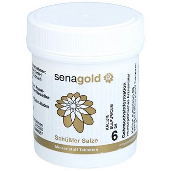 Schüssler Salz Nr. 6 Kalium sulfuricum D 6 (BIOCHEMIE Senagold) Tabletten