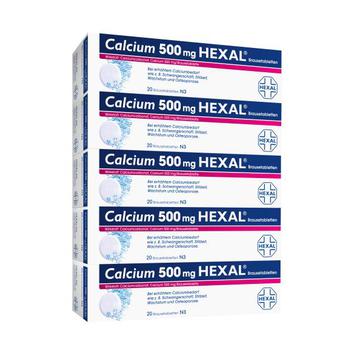 CALCIUM 500 HEXAL Brausetabletten