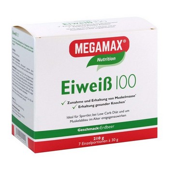EIWEISS 100 Erdbeer Megamax Pulver