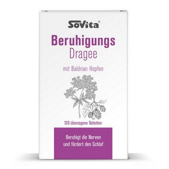 SOVITA relax Beruhigungs Dragee m.Baldrian Hopfen