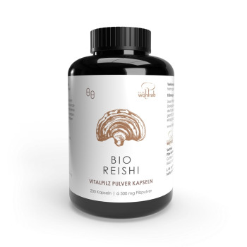REISHI BIO Vitalpilze Pulver Kapseln