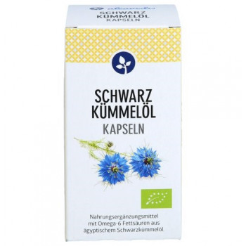 SCHWARZKÜMMELÖL 500 mg Kapseln Bio vegan ägypt.