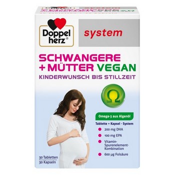 DOPPELHERZ Schwangere+Mütter vegan syst.Kombipack.