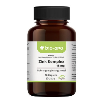 BIO-APO Zink Komplex 15 mg Kapseln