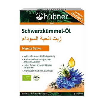 HÜBNER Schwarzkümmel-Öl Bio DE-ÖKO-003