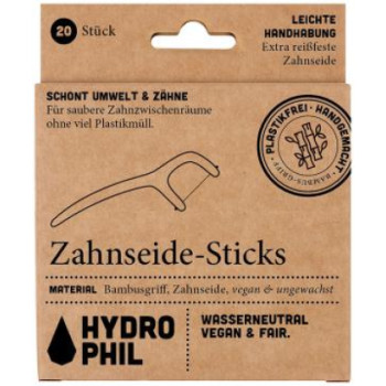 Hydrophil Zahnseide Sticks
