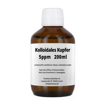 Kolloidales Kupfer 5ppm
