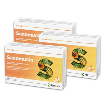 SANOMUCIN magensaftresistente Filmtabletten 3er Sparset